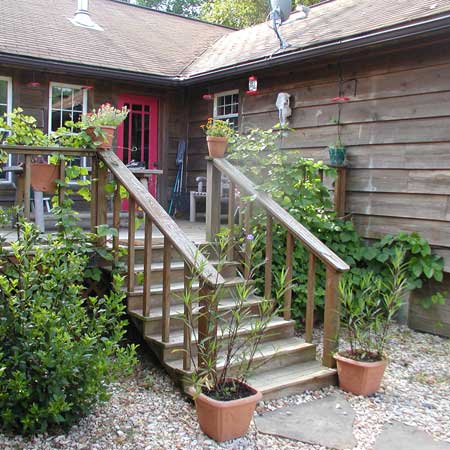 Our back porch