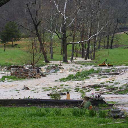 Flash flooding